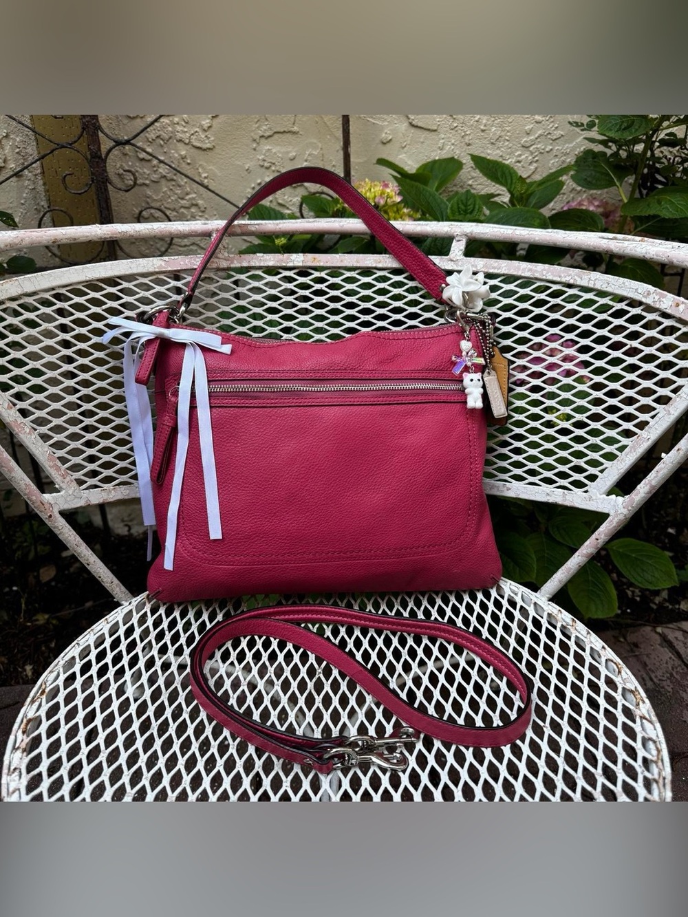 Y2K Coach Pink Shoulder Bag